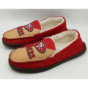San Francisco 49ers Foco Color Block Moccasins Men's M (9-10)